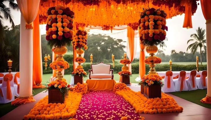 Indian mandap decoration